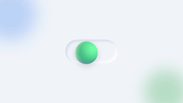 abstract green background with circles