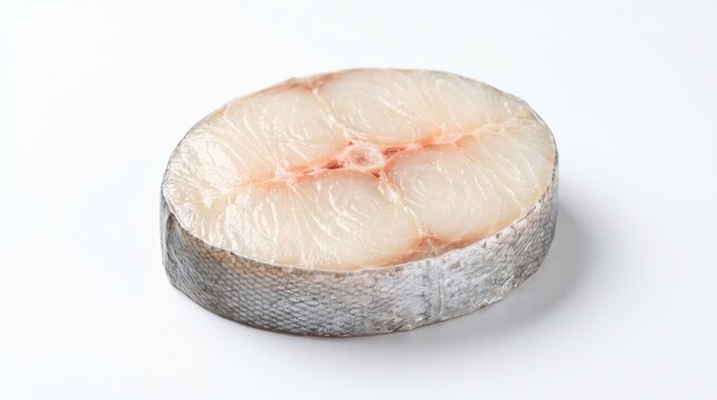 raw swordfish steak slice