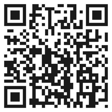 Qr code template. Identity information encoding data