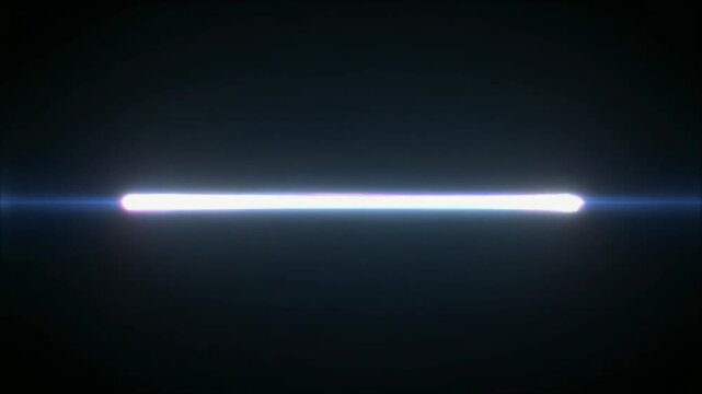 ページめくりのように反転する発光ライン