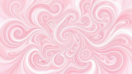 Obraz premium Pink and white swirling marble texture pattern background