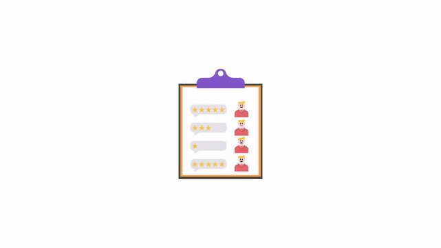 Business presentations, training materials, feedback forms, and employee performance reviews. Simplified, colorful design for quick visual feedback evaluation.