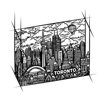 Toronto Above the Clouds