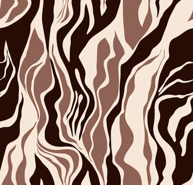 seamless pattern with zebra skin