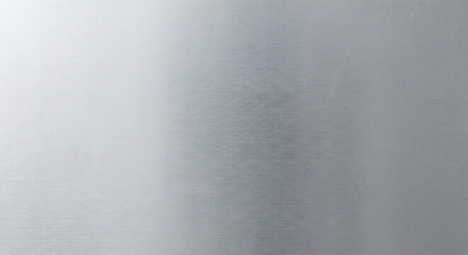 Smooth Brushed Silver Metal Background Texture