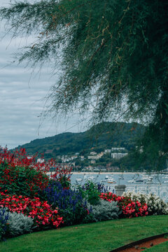 Alderdi-Eder Gardens in San Sebastian, Spain