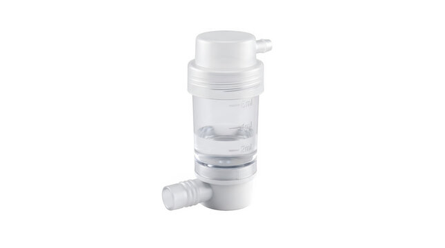 Medical nebulizer medicine cup for respiratory therapy, plastic inhaler atomizer chamber, clear liquid medication container for asthma treatment