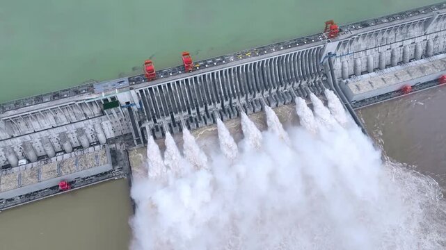 Three Gorges Dam Panoramic 4K 