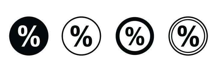 Obraz premium Discount icon featuring a price tag symbol for sales, special offers, promotions, shopping, retail marketing, and savings