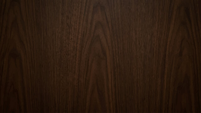 Vintage black and brown wood board texture background. Warm wooden board with rustic matte finish.