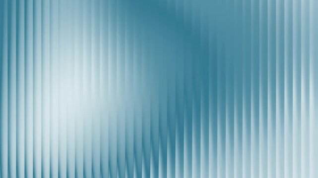 Abstract teal vertical ribbed pattern background with smooth looping wave motion animation.