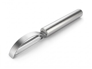 Fototapeta premium isolated handheld vegetable peeler white background