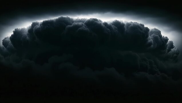 Dark Storm Clouds Forming Mysteriously in the Sky