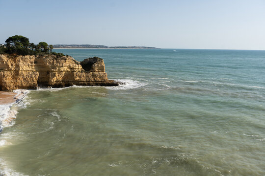 Beautiful Praia Nova in Porches on the Algarve in Portugal.