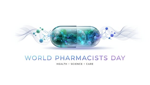 World pharmacists day pill