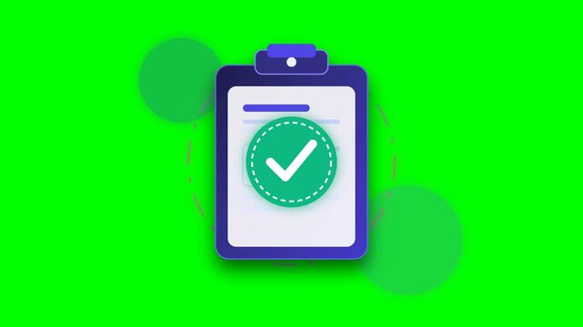 digital notebook green screen