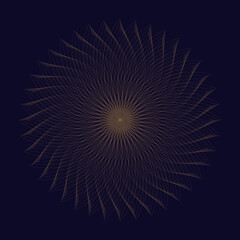Obraz premium abstract fractal burst