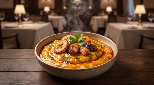 Nigerian Asaro yam porridge