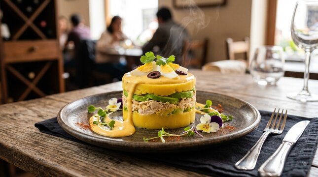 Peruvian Causa Rellena