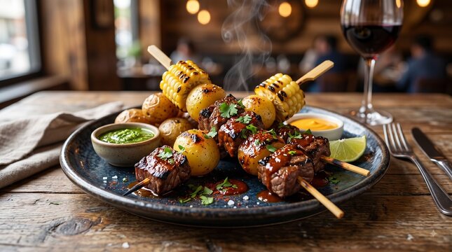 Peruvian Anticuchos Skewers
