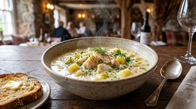 Scottish Cullen Skink Smoked Haddock