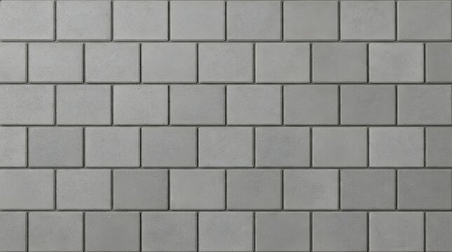 Modern light gray square stone tiles wall texture.