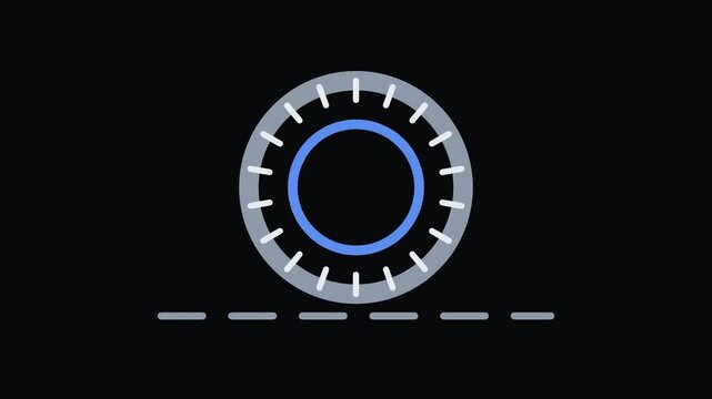 Tire tread flexing - Vehicle Inner Working Automotive Systems in Motion