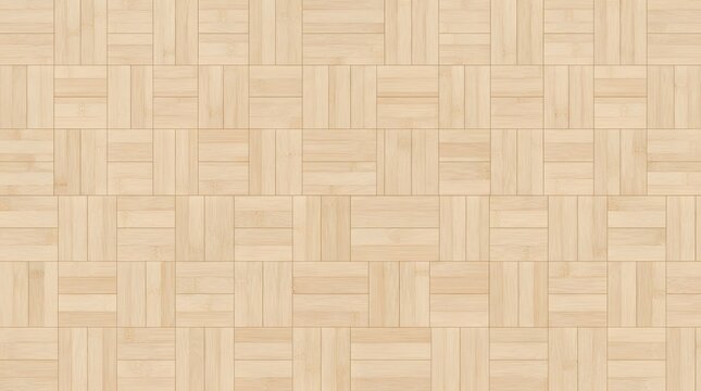 Light wooden parquet floor texture seamless pattern.