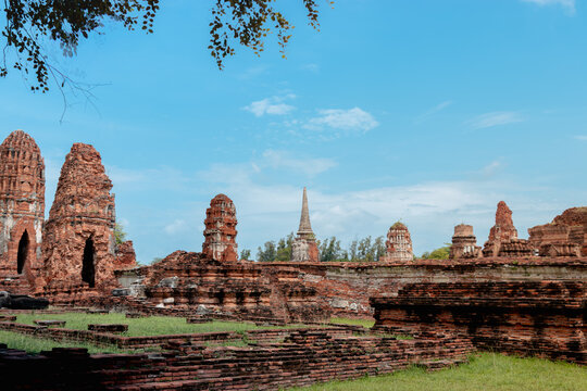 wat phra si sanphet ayutthaya thailand