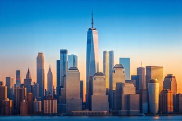 Fototapeta premium Morning New York Skyline