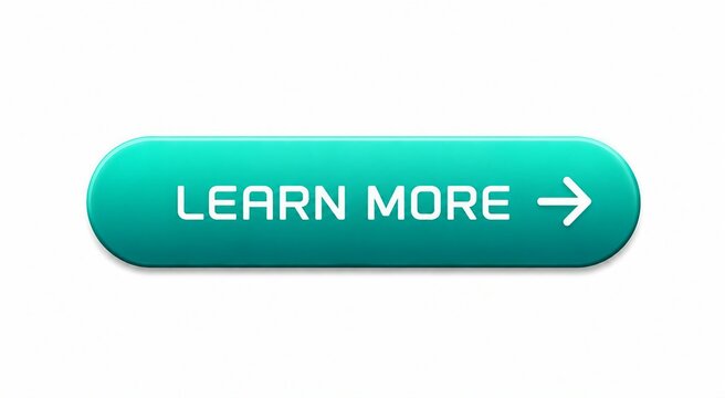 Modern call to action learn more button with arrow