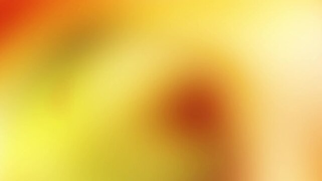 Warm golden yellow amber and bright orange gradient motion loop featuring clean glowing fluid light blur Perfect for aesthetic presentation backgrounds and intros