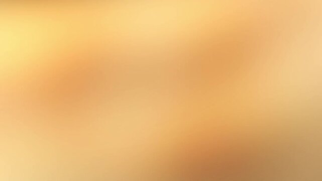 Warm beige peach and golden amber abstract gradient background loop with smooth glowing fluid light textures Perfect for minimal video intros and presentation overlays