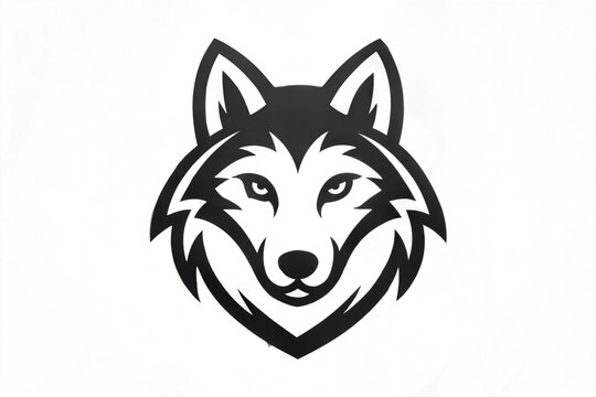 simple wolf mark logo inspiration