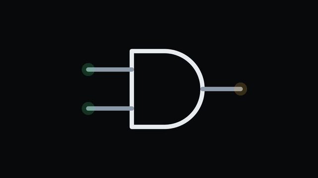Logic gate AND - Electrical Circuits and Power Systems in Motion