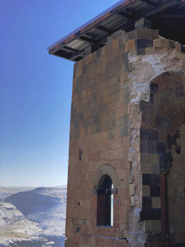 ani ruins view from kars turkey