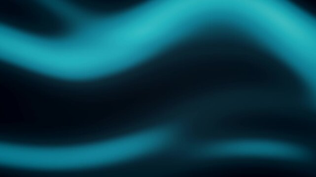 Teal Magnetic Wave Interference Background
