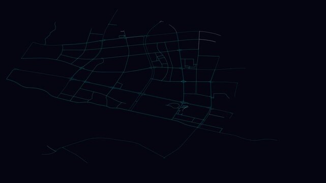 Zhoushan, China, City Infrastructure Expansion Animation, Urban Visualization Technology
