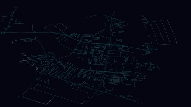 Seberang Jaya, Malaysia, City Infrastructure Expansion Animation, Urban Visualization Technology