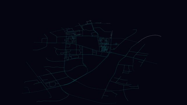 Quzhou, China, City Infrastructure Expansion Animation, Urban Visualization Technology