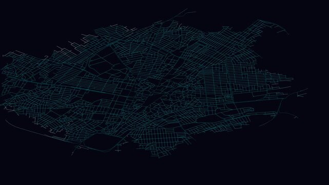 As Sulaymānīyah, Iraq, City Infrastructure Expansion Animation, Urban Visualization Technology