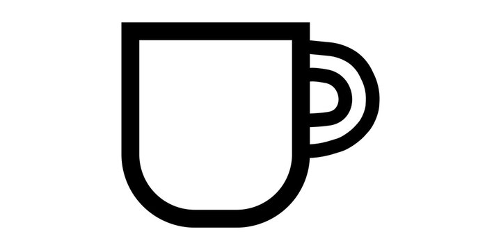 Coffee Mug Outline Icon