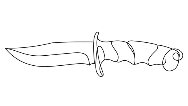 Dagger white background.