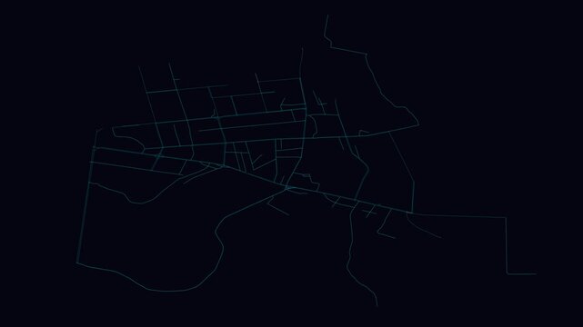 Rongjiawan, China, City Infrastructure Expansion Animation, Urban Visualization Technology