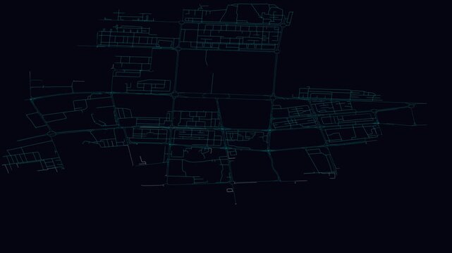 Al &lsquo;Ayn, United Arab Emirates, City Infrastructure Expansion Animation, Urban Visualization Technology