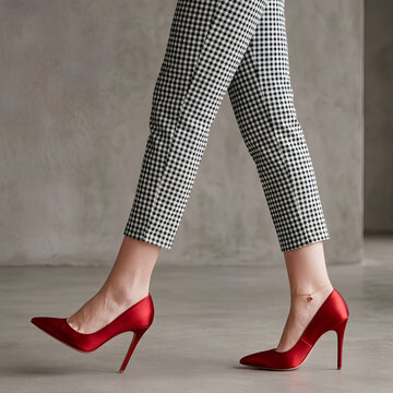 Businesswoman in heels