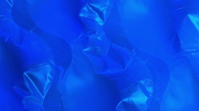 Crushed plastic texture with vibrant colors