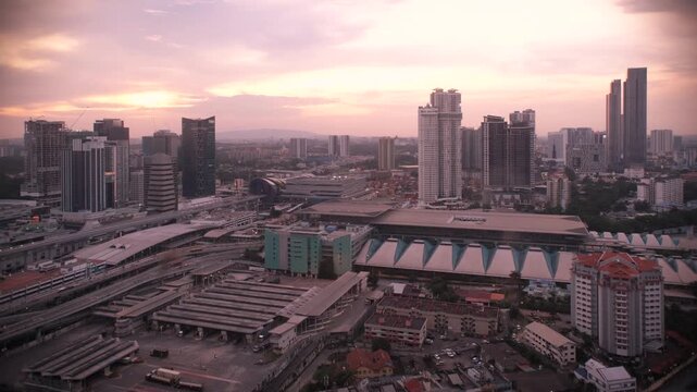 4K video of the daytime Johor Bahru cityscape in Malaysia. Let's explore the beautiful Johor Bahru cityscape.