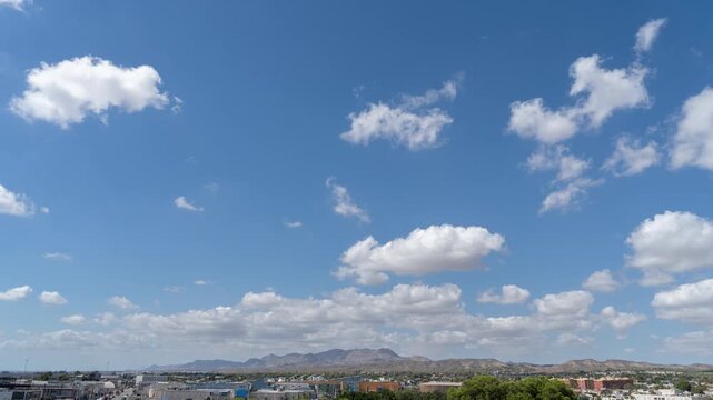 Movimiento de nubes elche alicante espa&ntilde;a