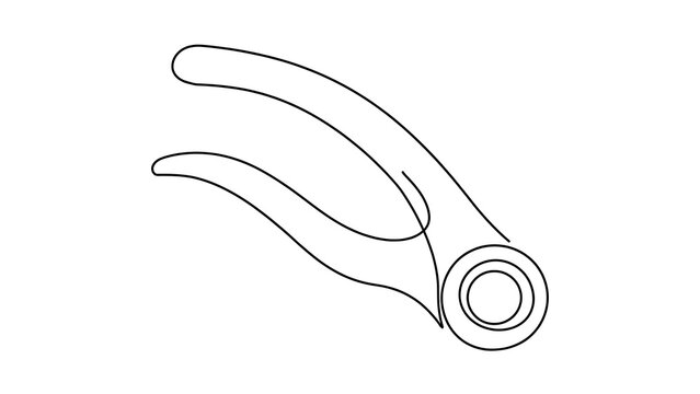Metal Hole Punch white background.